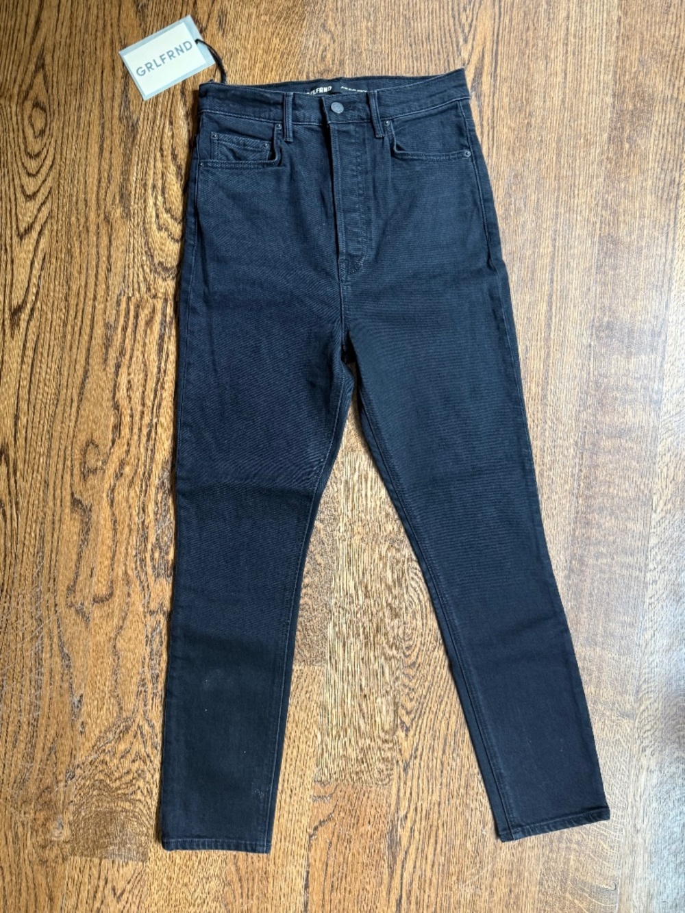 Girlfriend The Piper Black Jeans Size 27